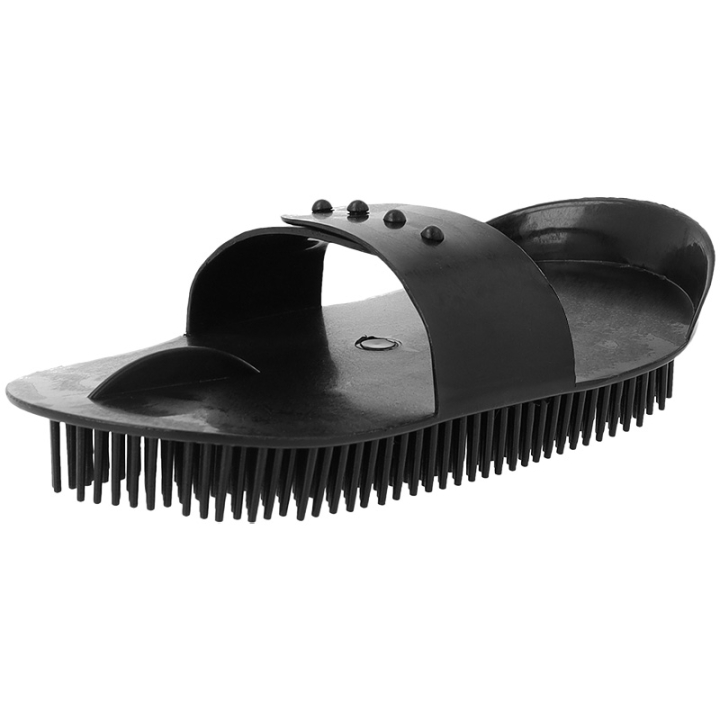 Étrille en plastique Essential Noir dans le groupe Produits de soins / Brosses et étrilles / Etrilles chez Equinest (WR003BA)