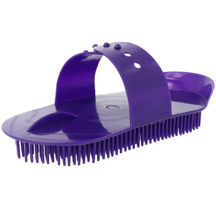 Étrille en plastique Essential Violet dans le groupe Produits de soins / Brosses et étrilles / Etrilles chez Equinest (WR003PU)