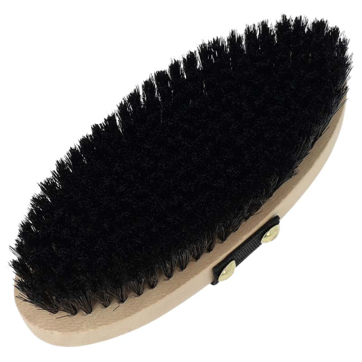 Brosse douce Essential Noir dans le groupe Produits de soins / Brosses et étrilles / Brosses pour le corps chez Equinest (WR018BA)