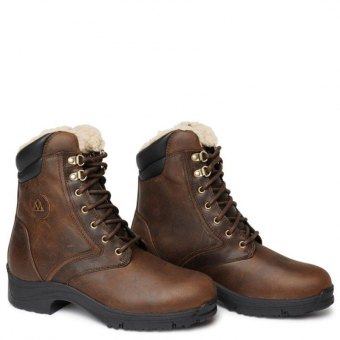 Boots d'équitation d'hiver Snowy River Lacets Marron