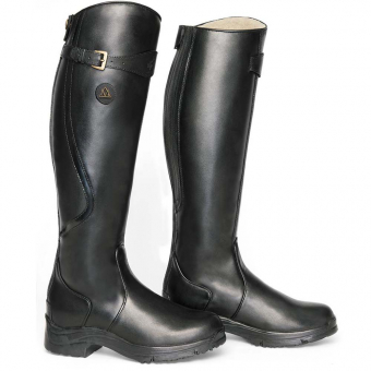 Bottes d'équitation d'hiver Snowy River Noir