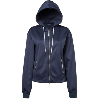 Hoodie Starla Zip Bleu Marine