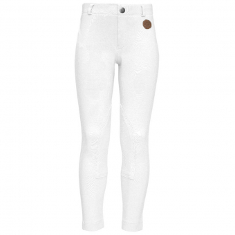 Pantalon d'équitation pour enfants YRC Blanc