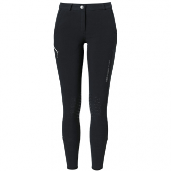 Pantalons d'équitation d'hiver Bond Softshell Noir