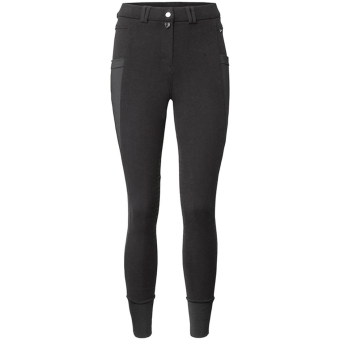 Pantalon d'équitation Alice GTK Knee Grip Noir