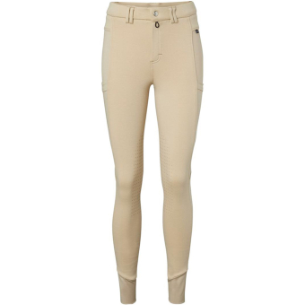 Pantalon d'équitation Alice GTK Knee Grip Beige