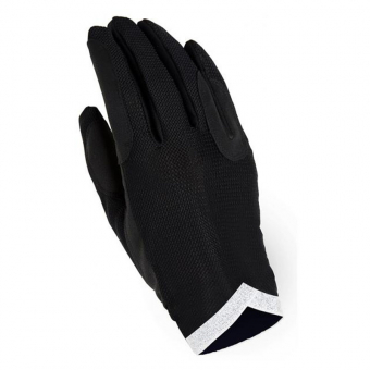Gants d'équitation Shine Noir