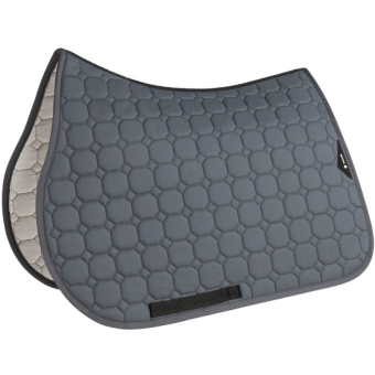 Tapis de selle de saut Octagon Gris