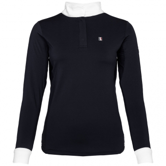 Top de compétition Classic Long Sleeve Bleu Marine