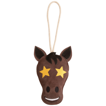 Jouet pour cheval Equimojis The Superstar Marron Foncé