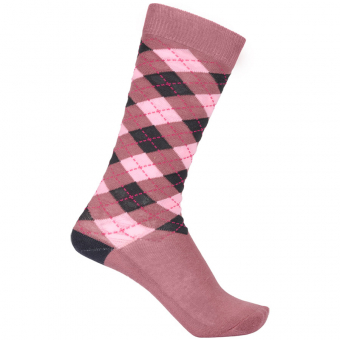Chaussettes équitation Lax Rose