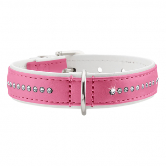 Collier pour chien Modern Art Luxus Cerise