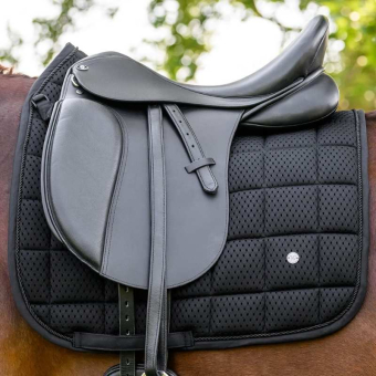 Tapis de selle dressage Breath Performance Noir
