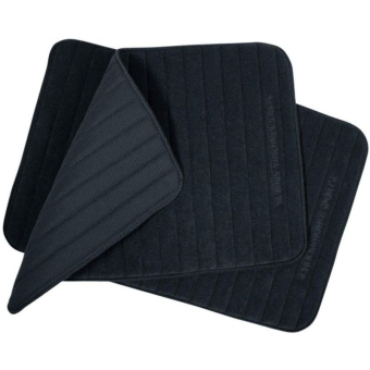 Coussins de jambes Quick Dry Light Noir