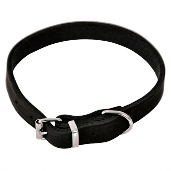 Collier pour chien Lina Cuir Noir