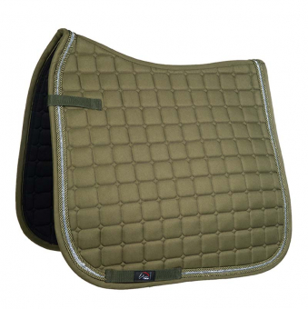 Tapis de selle de dressage Hayley Vert Olive