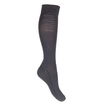 Chaussettes équitation Silicone Gris