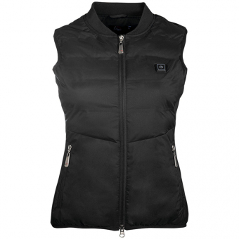 Veste de cavalier Comfort Tempature avec chauffage et batterie noire