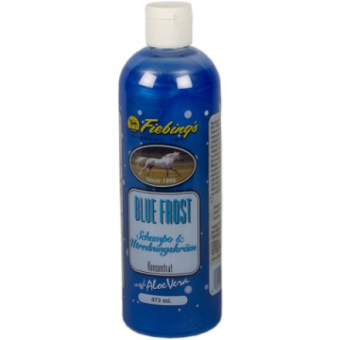 Shampoing pour chevaux Blue Frost 473 ml