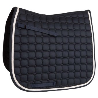 Tapis de selle dressage Octagon Quilt Bleu Marine