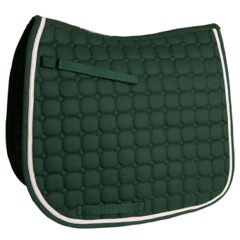 Tapis de selle dressage Octagon Quilt Vert Foncé