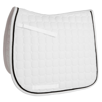 Tapis de selle dressage Octagon Quilt Blanc