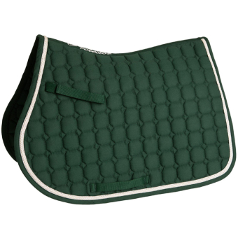Tapis de selle Octagon Quilt Vert Foncé