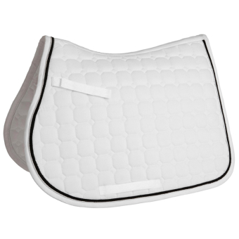 Tapis de selle Octagon Quilt Blanc