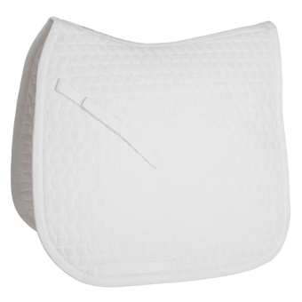 Tapis de selle dressage Comfort Blanc