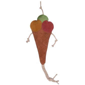 Jouet pour chevaux Crème glacée en Jute