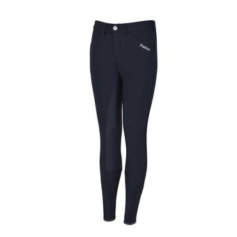 Pantalon d'équitation pour enfants Braddy Grip Bleu nuit