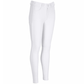 Pantalon d'équitation Enfant/Junior New Brooklyn SD Knee Grip Blanc