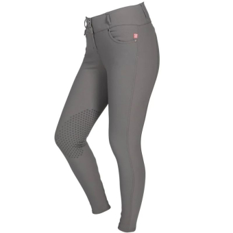 Culotte d'équitation Julia Knee Grip Gris