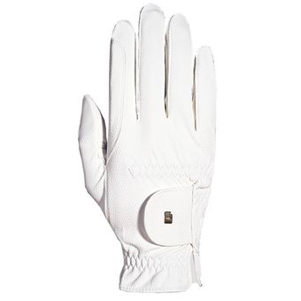 Gants d'équitation Vesta Grip Blanc