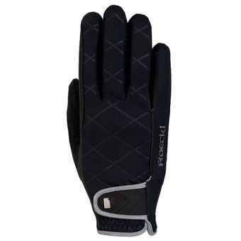 Gants d'équitation Julia Noirs