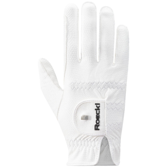 Gants d'équitation Roeck-Grip Pro Blanc