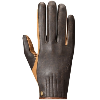 Gants d'équitation Wels Marron