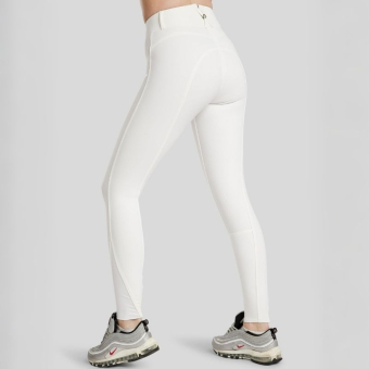 Culotte d'équitation Megan Yati Full Grip Blanc
