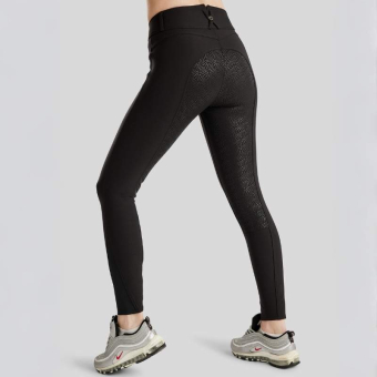 Culotte d'équitation Megan Yati Full Grip Noir