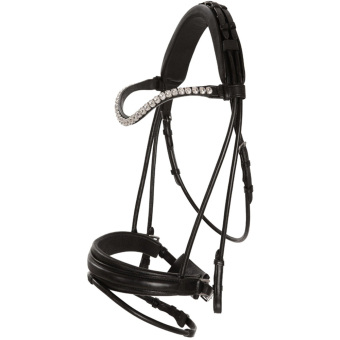Bridon de dressage Caselle Supreme Noir