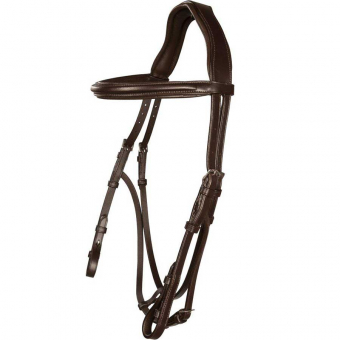 Brides Hackamore Chester Supreme Marron  