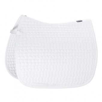 Tapis de selle en Coton Blanc