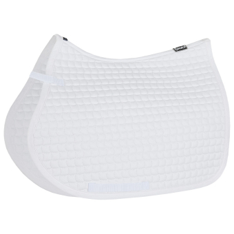 Tapis de selle en Coton Blanc