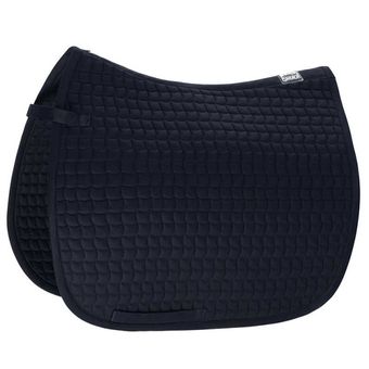 Tapis de selle de dressage Coton Bleu Marine