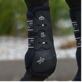 Guêtres de dressage avant élastique Absolute Noir