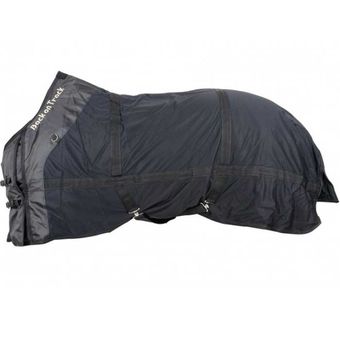 Couverture à mailles Noir