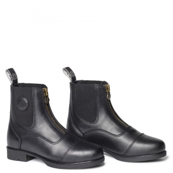 Boots d'équitation d'hiver Jr Veganza Young Winter Paddock Noir  