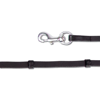 Rênes islandaises Snap Hook Noir/Argent