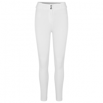 Pantalon d'équitation KLKaya F-Tec6 genouillères Blanc