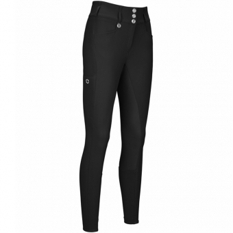 Pantalon d'équitation New Candela FFL siège complet noir